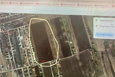 Aroneanu teren 8503 extravilan deschidere la doua strazi utilitati la ambele capete - 7