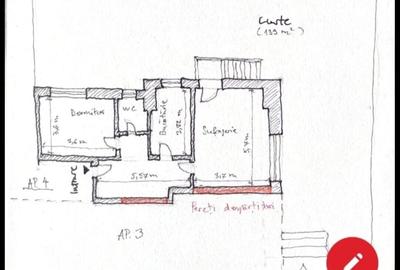 Apartament cu 2 camere decomandat, mobilat în Băneasa - 16