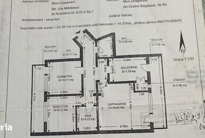 Apartament cu 3 camere decomandat în Central - 8