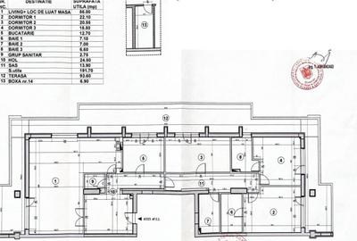 Penthouse cu 5 camere semidecomandat, mobilat în Șoseaua Nordului - 21
