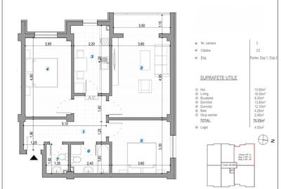 COMISION 0% ! 3 CAMERE 2 BAI BLOC NOU POPAS PACURARI - 13