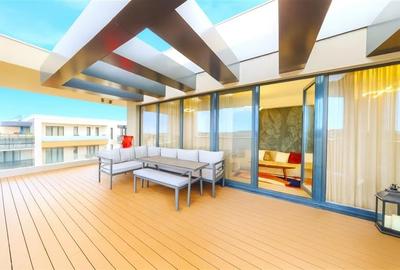 FILM&Tur 3D!Premium Penthouse, echipat,parcare subterana,50 mp terasa,Qualis, ar - 1