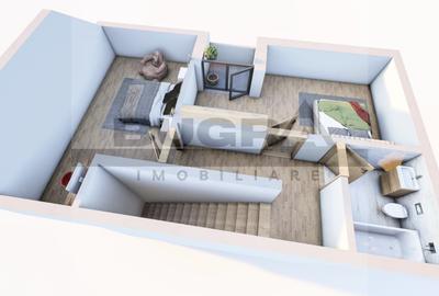Apartament cu 4 camere semidecomandat în Mărăști - 3
