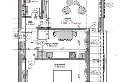 Apartament cu 2 camere decomandat în Mihai Viteazul - 8