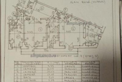 Apartament cu 3 camere semidecomandat, mobilat în Iancului - 7