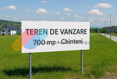 Teren de 700 mp cu PUZ aprobat - Chinteni Teren de 700 mp cu PUZ aprobat - Chinteni - 1