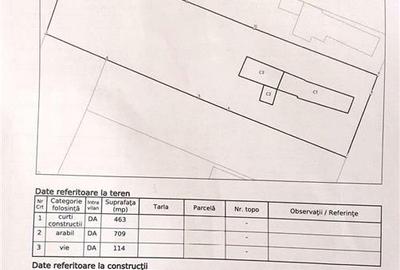 Casă individuală cu 4 camere cu Canalizare în Chiscani - 4