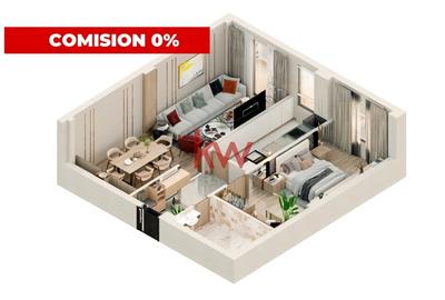 Apartament cu 2 camere decomandat în Valea Lupului - 1