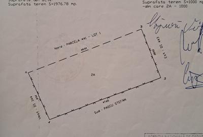 Teren Construcții intravilan de 1000 mp, în Moșneni - 1