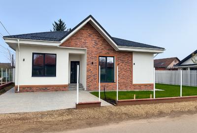 Casă parter 4 camere, acces asfalt + canalizare, apă, gaz, curent în Crevedia - 2