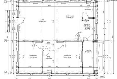 Casă cu 4 camere în Central