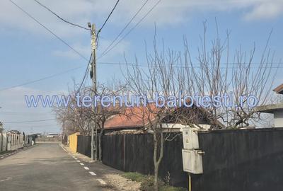 Teren Balotesti,vecinatate Dn1 Bucuresti Ploiesti,utilitati 600mp - 6