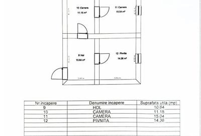 Casă cu 1100mp teren in satul Colun - la 40 km de Sibiu - 11