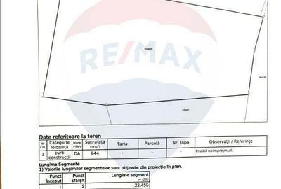 Teren de vanzare intravilan 844 mp , Mangalia, Strada Ioan Slavici - 1