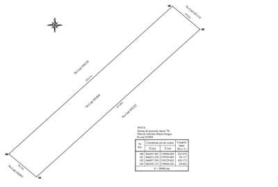 Teren agricol extravilan de 29000 mp, în Nord - 3
