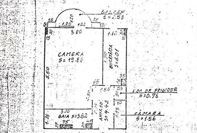Garsonieră decomandată în Mărăști