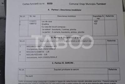 Casa de vanzare cu 3 camere si gradina in zona Turnisor Sibiu - 10