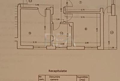 Apartament cu 2 camere decomandat, mobilat în Mihai Bravu - 8