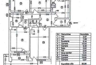 Apartament decomandat in bloc 1981 reabilitat la Ferdinand-Pantelimon - 11