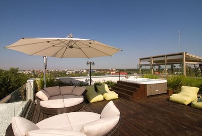 Penthouse cu 4 camere decomandat, mobilat în Herăstrău - 24