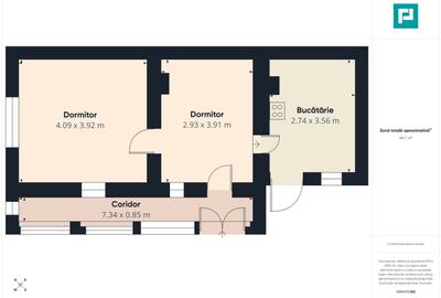 Casă individuală cu 4 camere cu Canalizare în Șișterea - 10