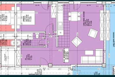 Apartament cu 2 camere decomandat în Nord