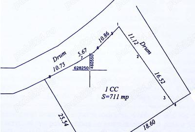 Teren de 711 mp, în Central - 6