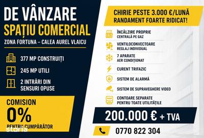 Spațiu comercial, de 245 mp, în Șega - 1