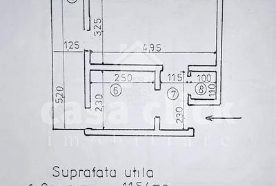 Apartament cu 2 camere semidecomandat în Central - 9