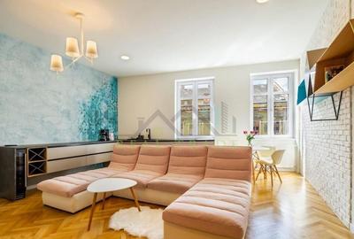 Apartament cu 2 camere semidecomandat în Centrul Istoric