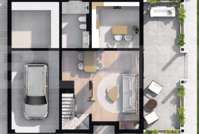 Casă cu 5 camere cu Teren 500 Mp în Central - 12