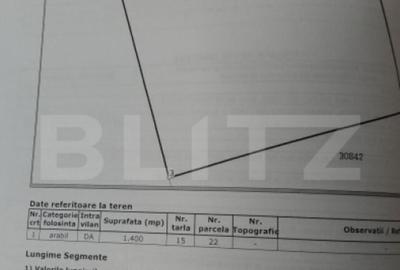 Teren de 2806 mp, în Ișalnița - 2