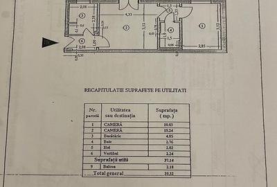 Apartament cu 2 camere semidecomandat, mobilat în Romană - 12