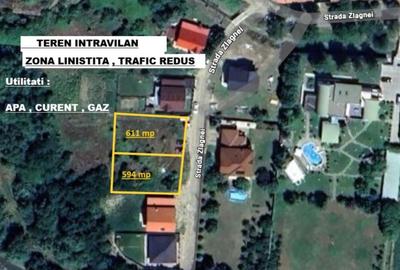 Teren de 600 mp, în Exterior Sud - 1