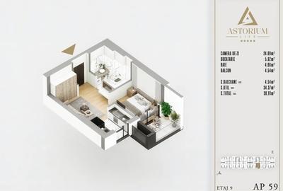 Garsonieră Rezidențial de Lux | Comision 0% | Ideal Investiție sau Locuit - 2