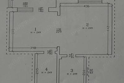 Apartament cu 2 camere semidecomandat în Romană - 1