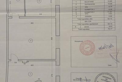 Apartament cu 3 camere semidecomandat în Popoveni - 8