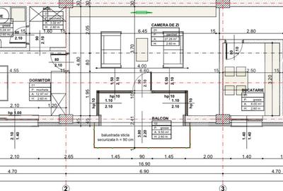 Apartament cu 2 camere semidecomandat, mobilat în Borhanci - 2
