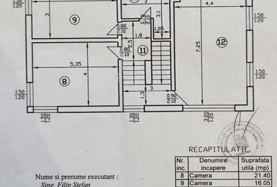 Vila ind/4cam mari/deosebita/curte lib.192mp/centru Popes... - 3