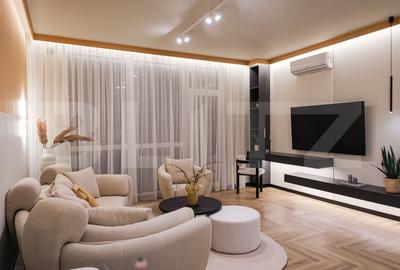 Apartament de lux, de vanzare, cu 2 camere, 56 mp + Parcare Subterana
