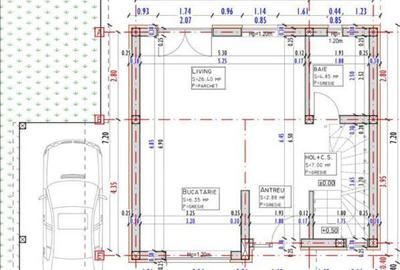 Casa individuala, semifinisata, Lona - 1