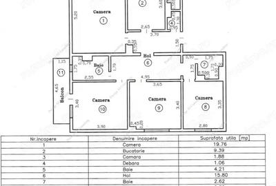 Apartament 4 Camere 90mp Renovat | Etaj 2 | Sagului - 18
