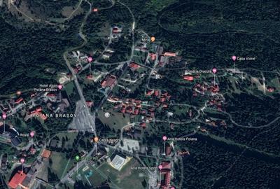 Vând teren zonă turism, pensiuni, case de vacanță, Poiana Brașov