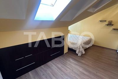 Apartament la mansarda 80 mpu mobilat utilat zona Rahovei Sibiu - 9