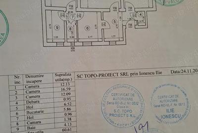 Apartament cu 3 camere decomandat în Traian - 3