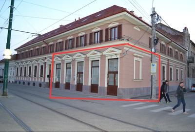 Inchiriem 52mp spatiu comercial 500 euro in centrul Timisoarei