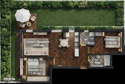 Apartament cu 3 camere în Faleza Nord - 2