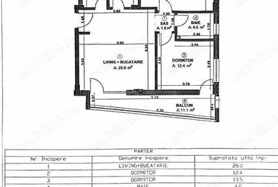 Garsonieră decomandată în Florești - 9