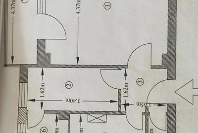 Garsonieră decomandată în Brâncoveanu - 1