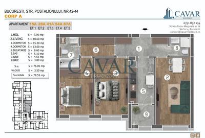 Discount 6000 euro Apartament 3 Camere 2 Bai Faza Finala - 1